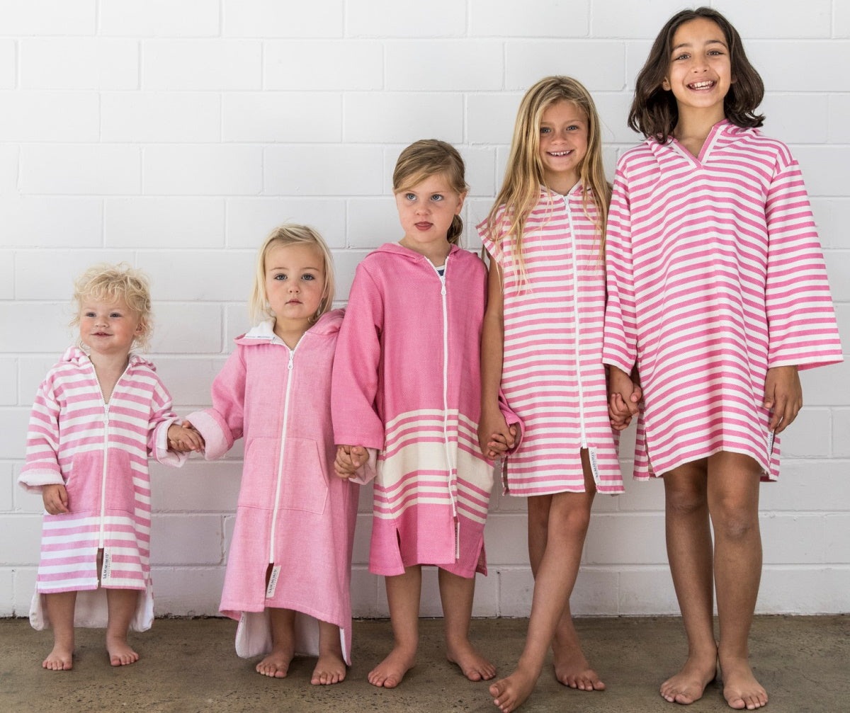 Kids Plain Hooded Towel 7-10Y main image 0