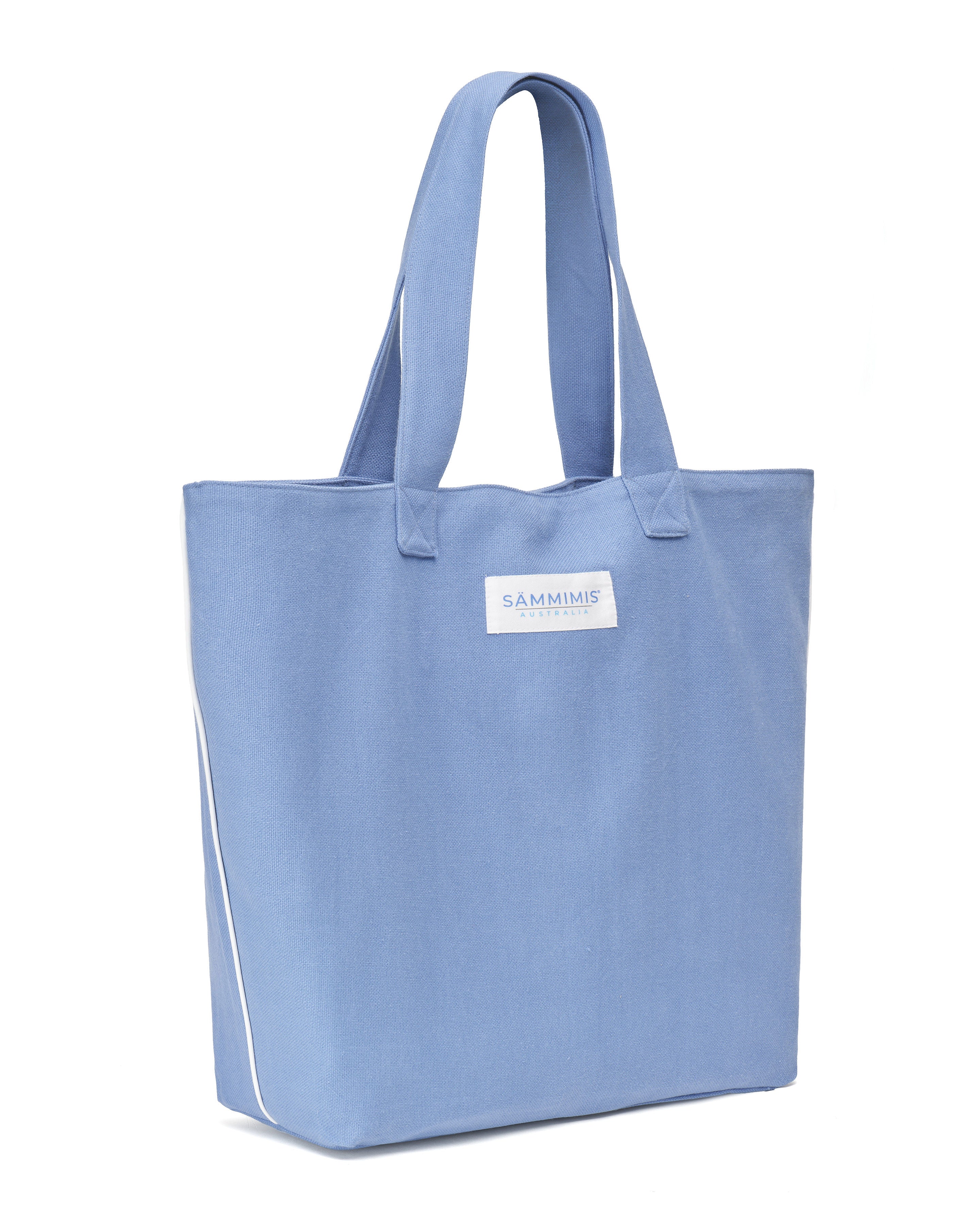 CORFU Jumbo Canvas Bag: Denim Blue