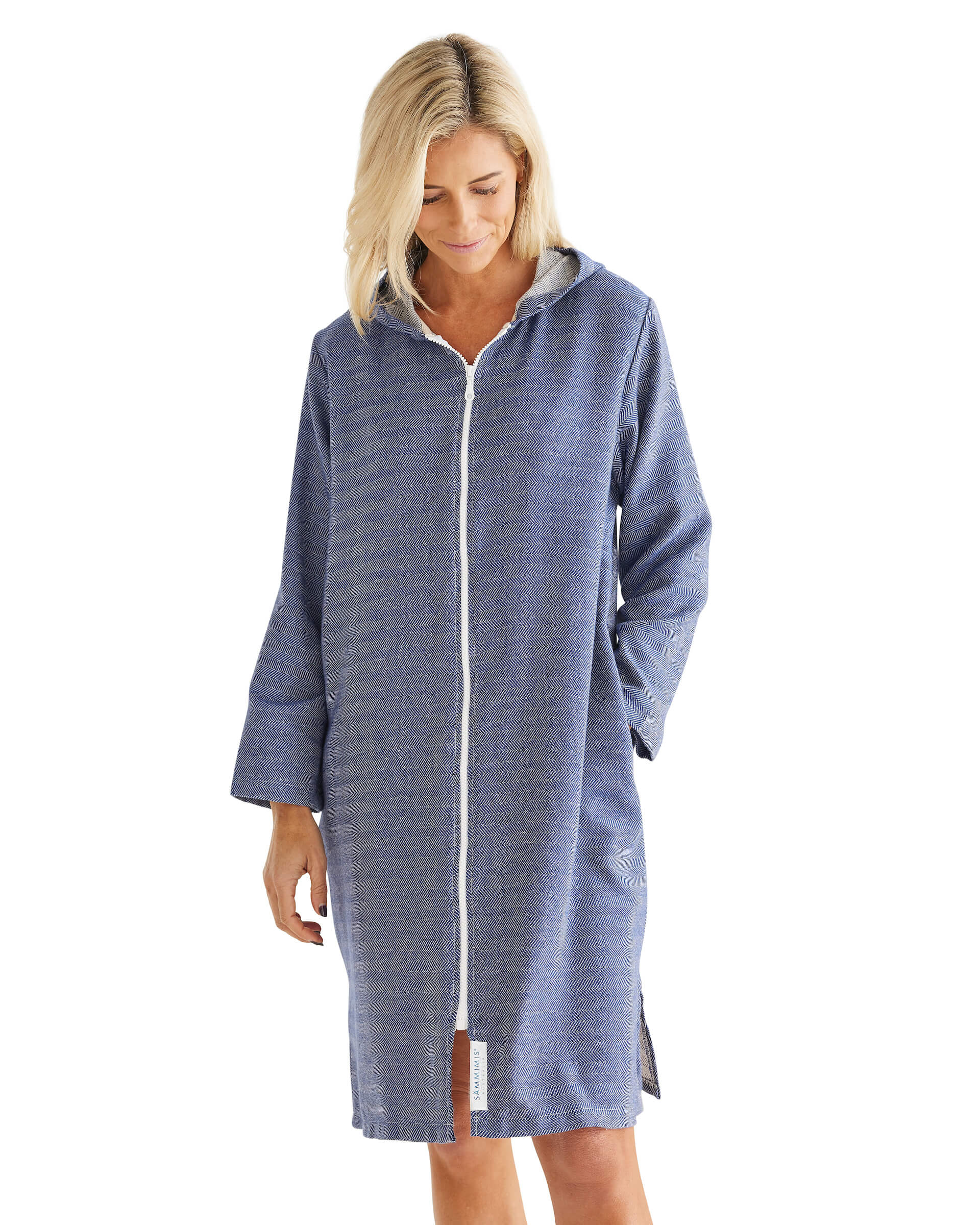 LA PELOSA Adult Hooded Towel: Navy