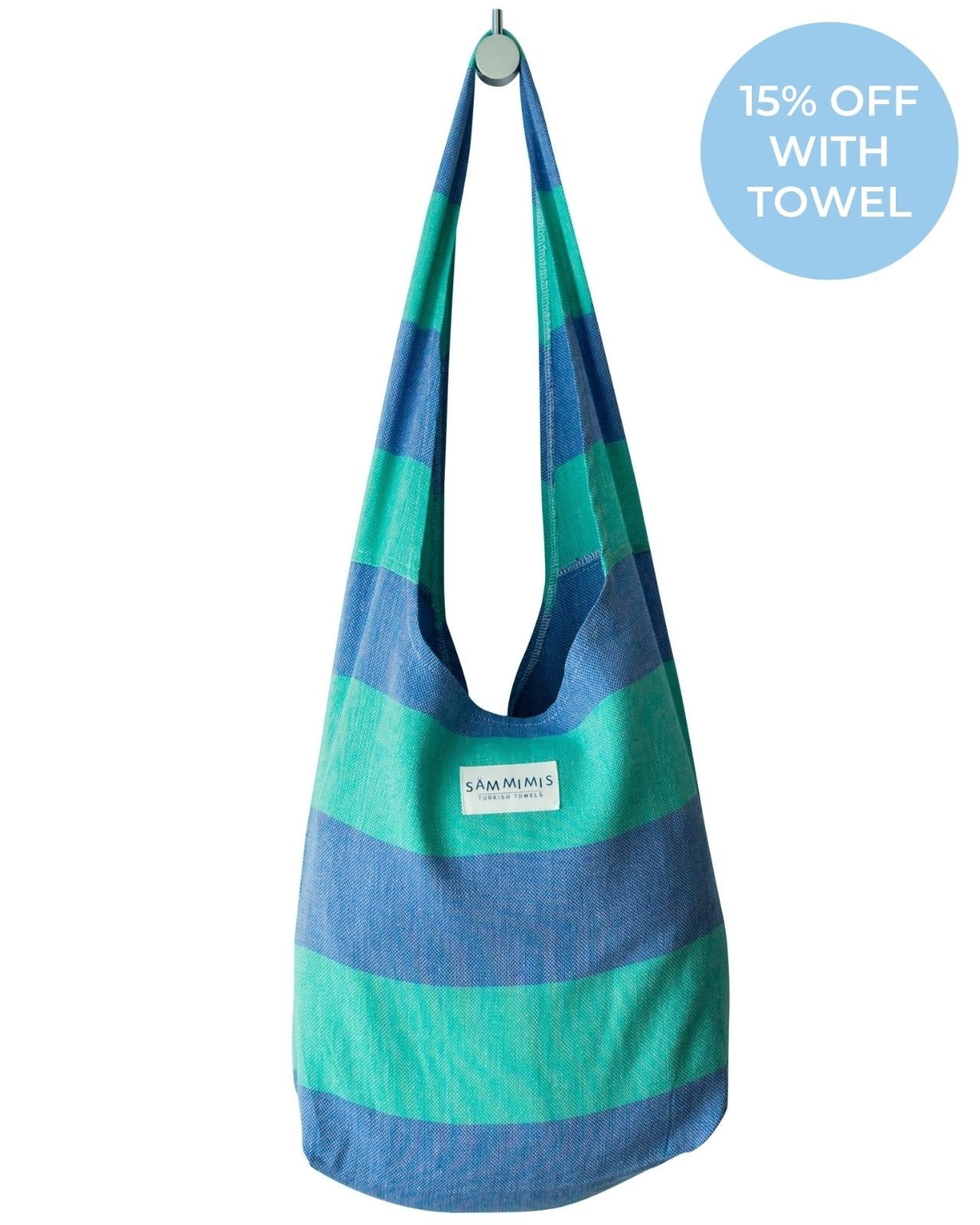 SANTORINI Bag: Royal Blue/Sea Green