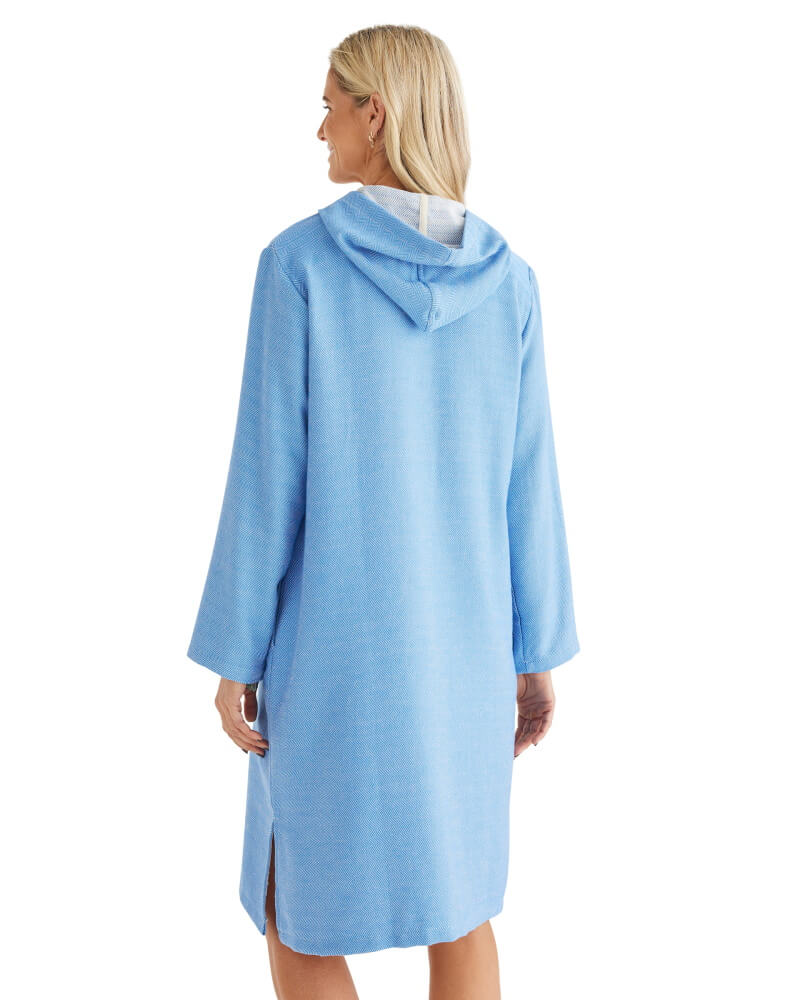 LA PELOSA Adult Hooded Towel: Royal Blue