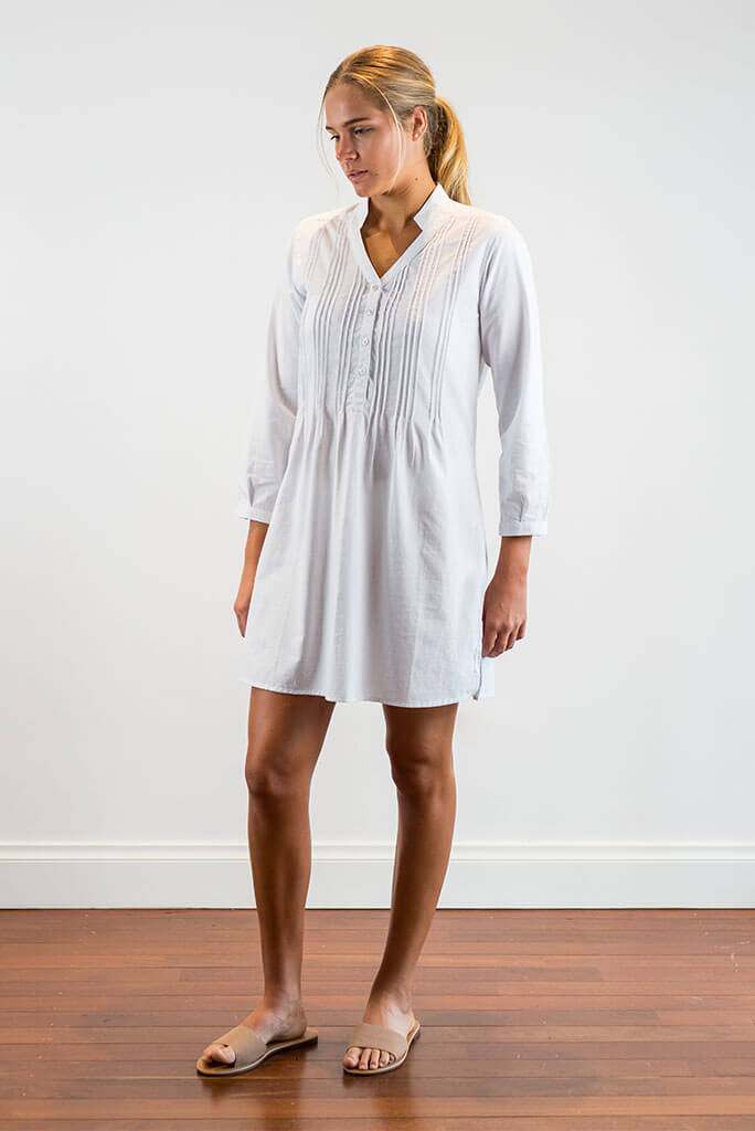 MONTE CARLO Tunic : White