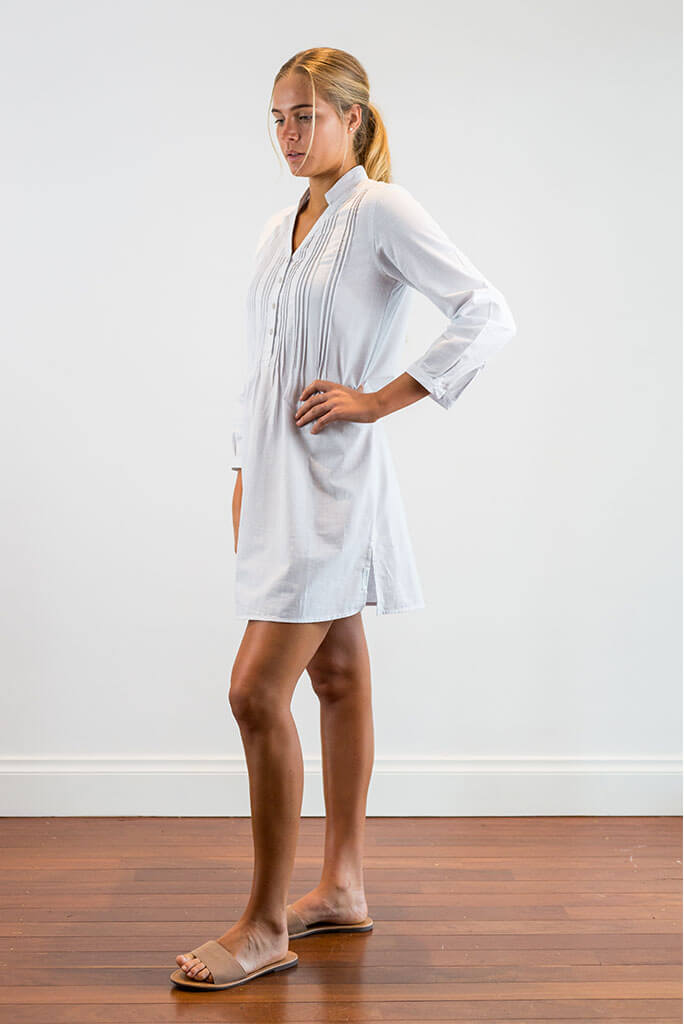 MONTE CARLO Tunic : White