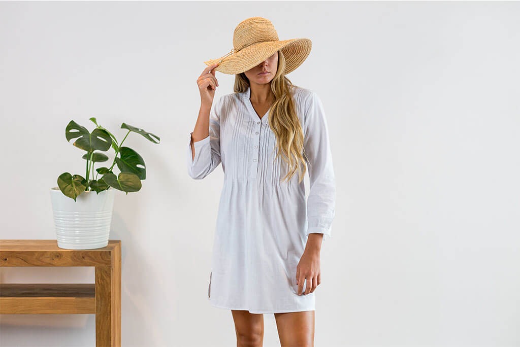 MONTE CARLO Tunic : White