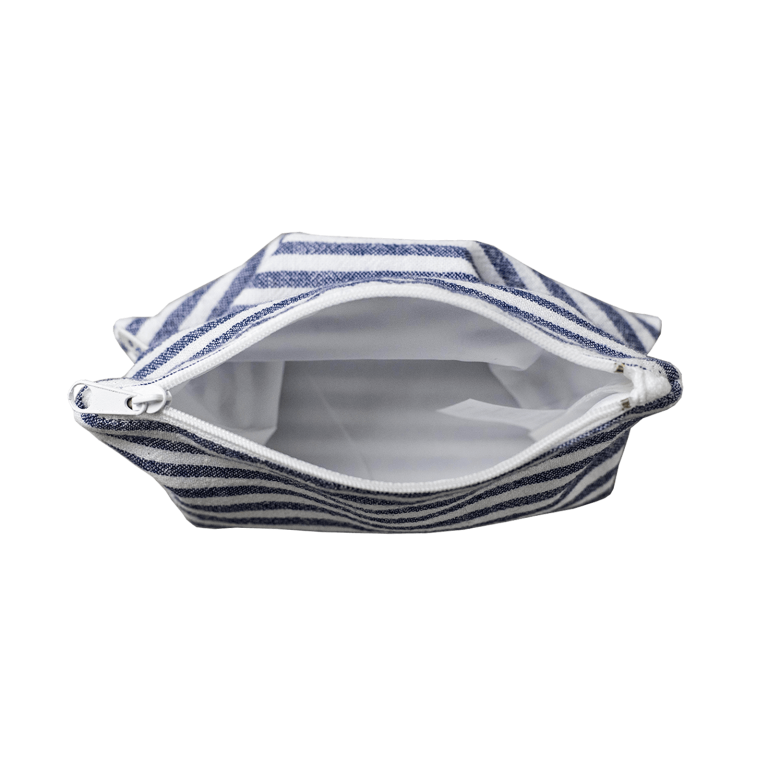 IOS Mini Wet Bag: Aqua/White